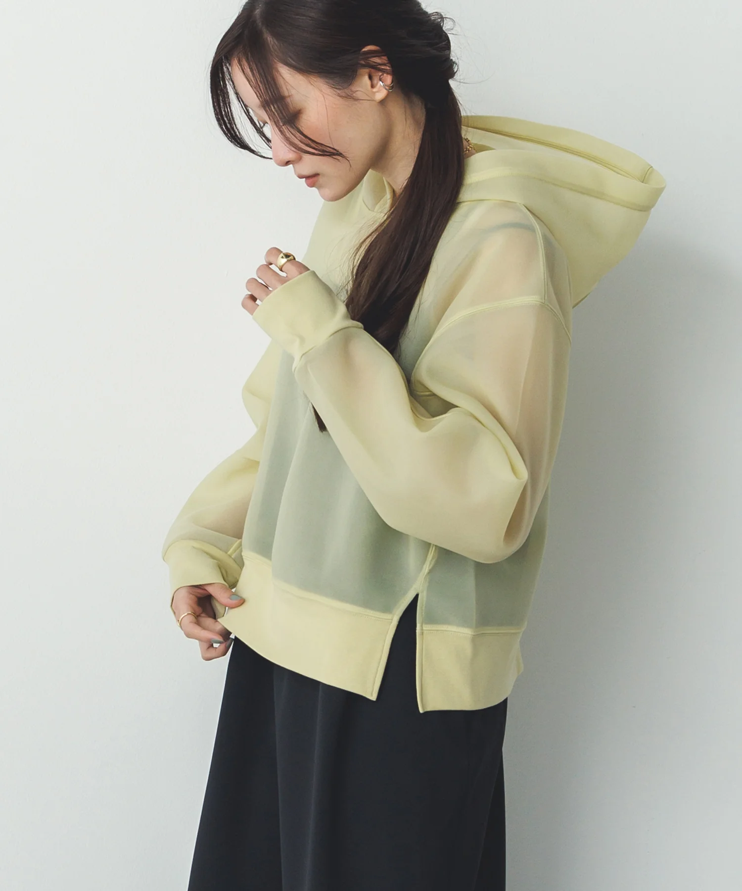 シアーダンボール パーカー