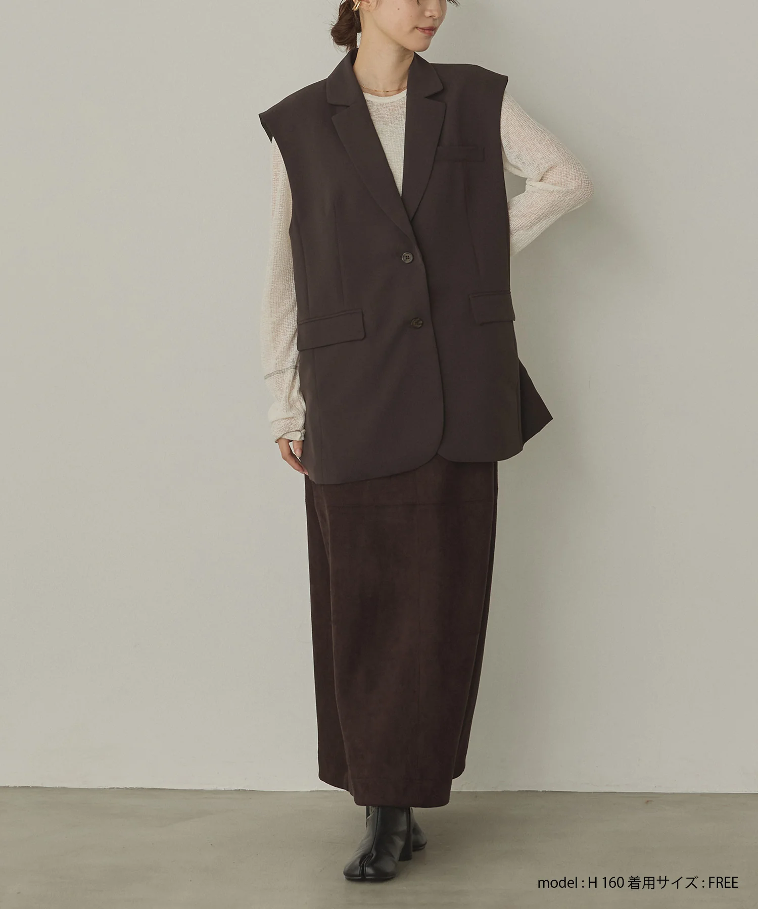 【新色追加】配色メロウ シアートップス