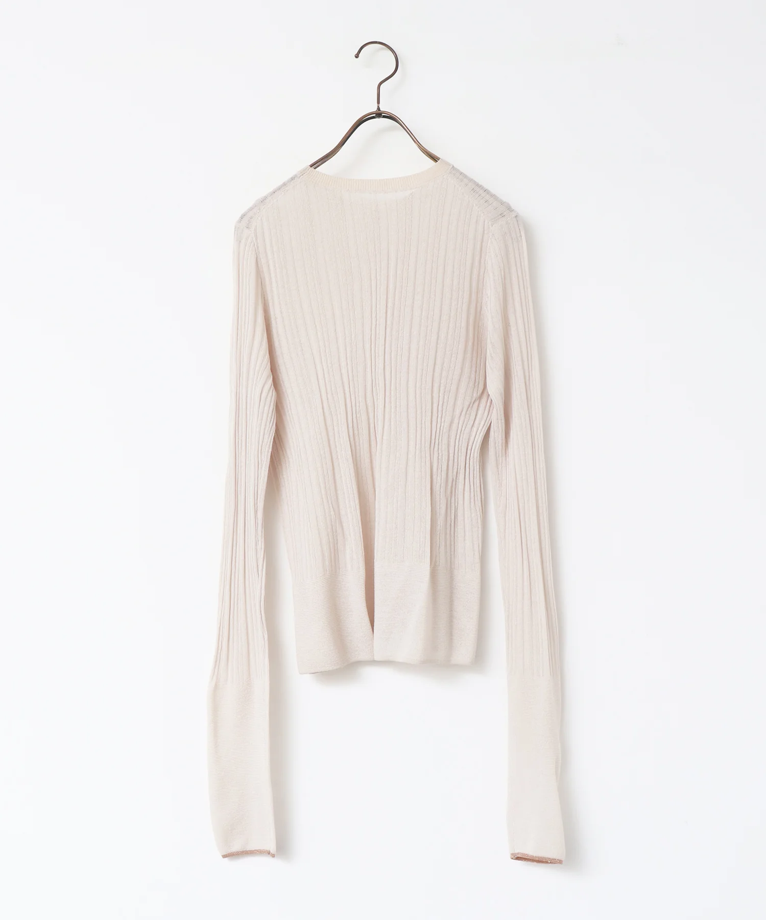 【WEB限定/別注】ランダム リブシアーニット