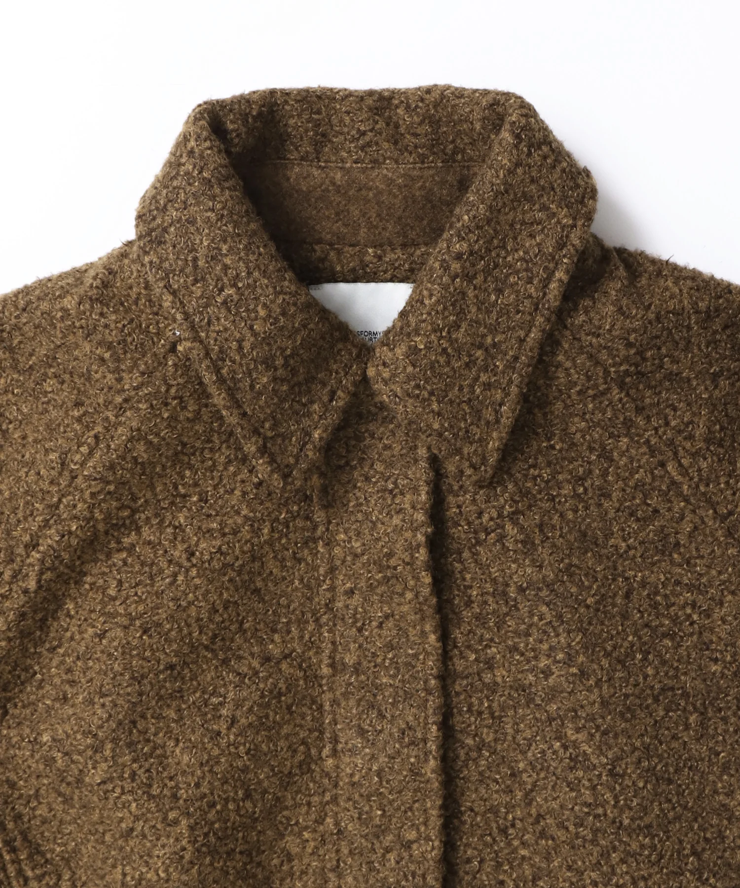 くるくるブークレ ショートブルゾン