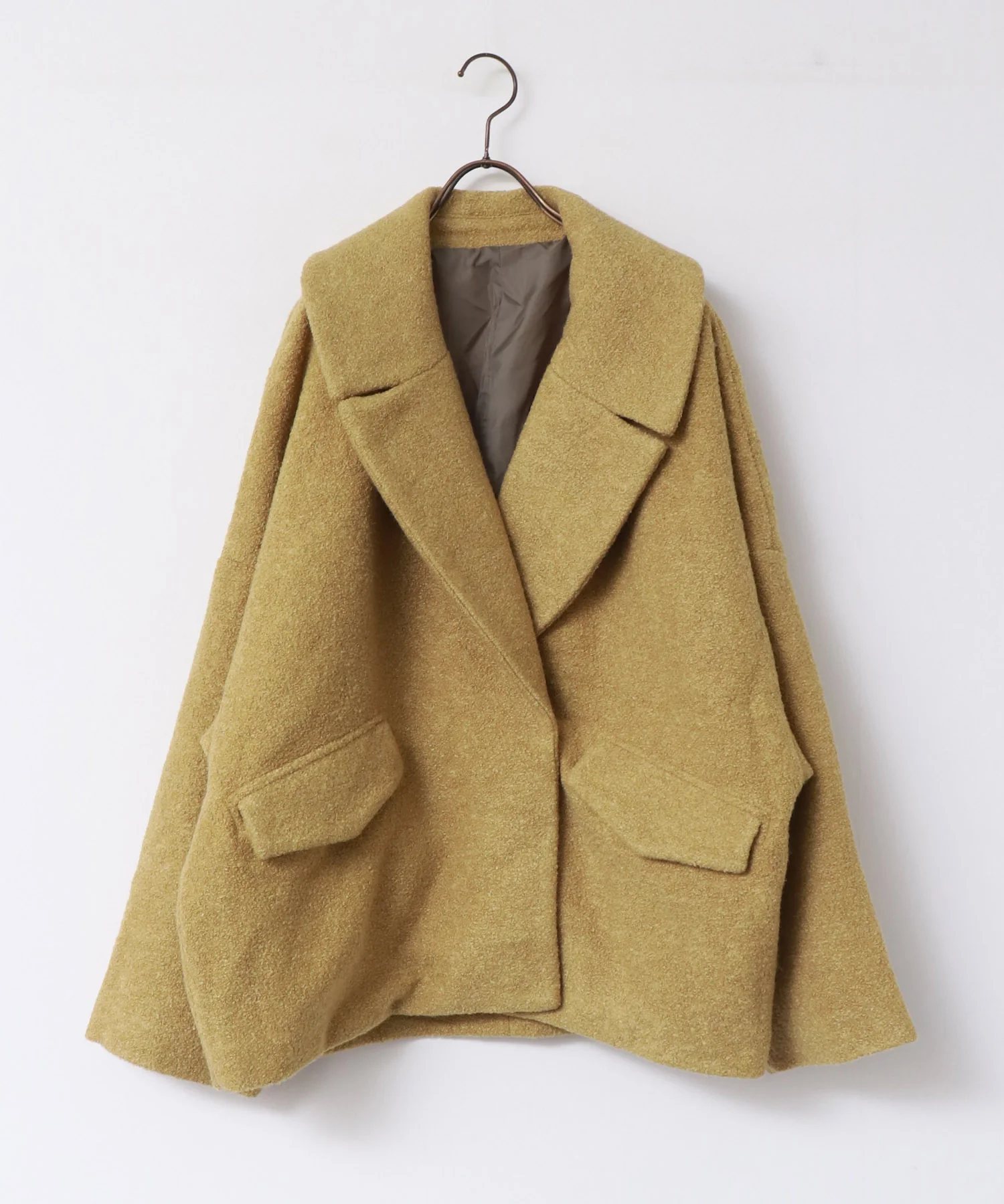 ミニブークレ オーバージャケット