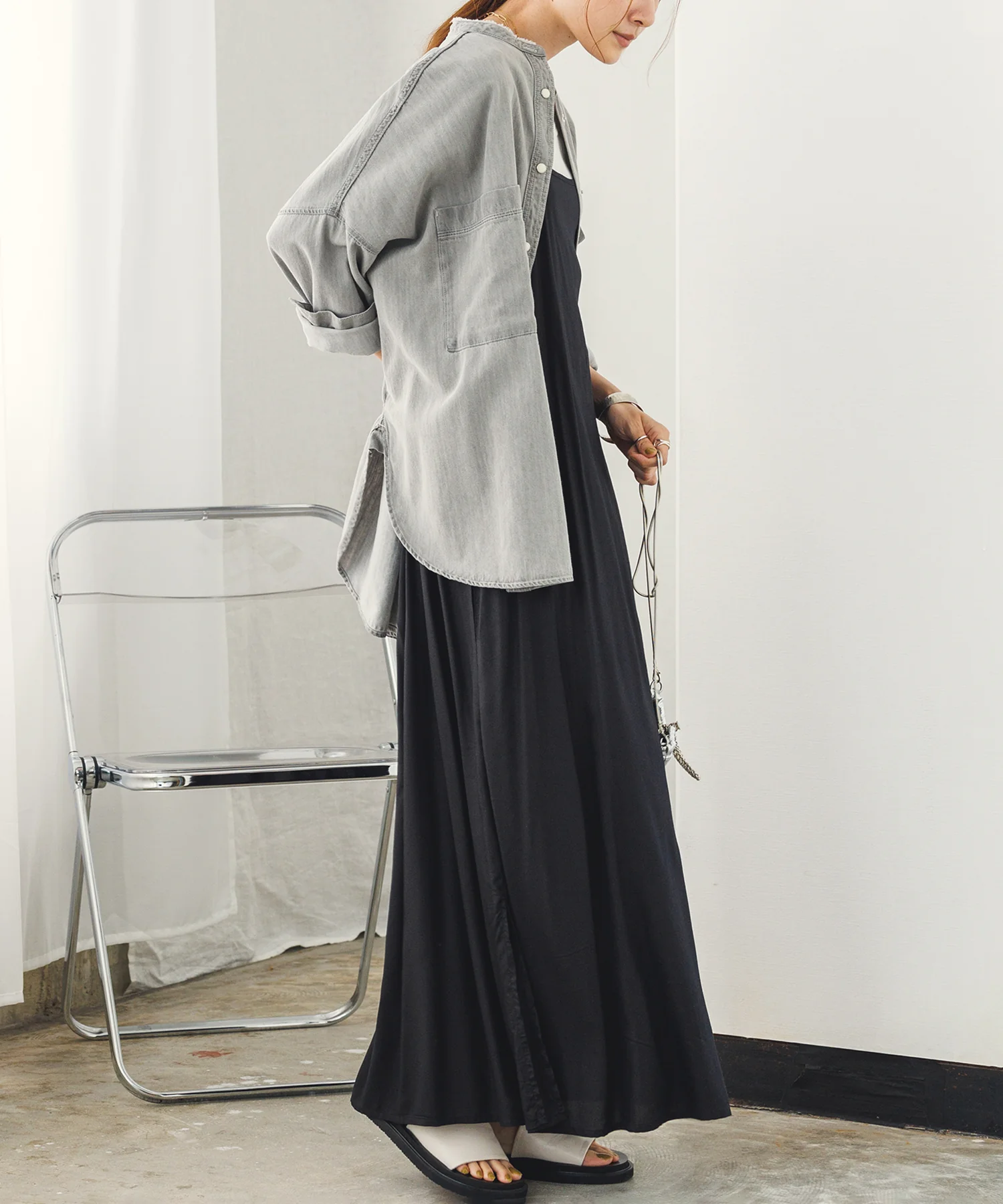 【新色追加】デニムオーバーシャツ