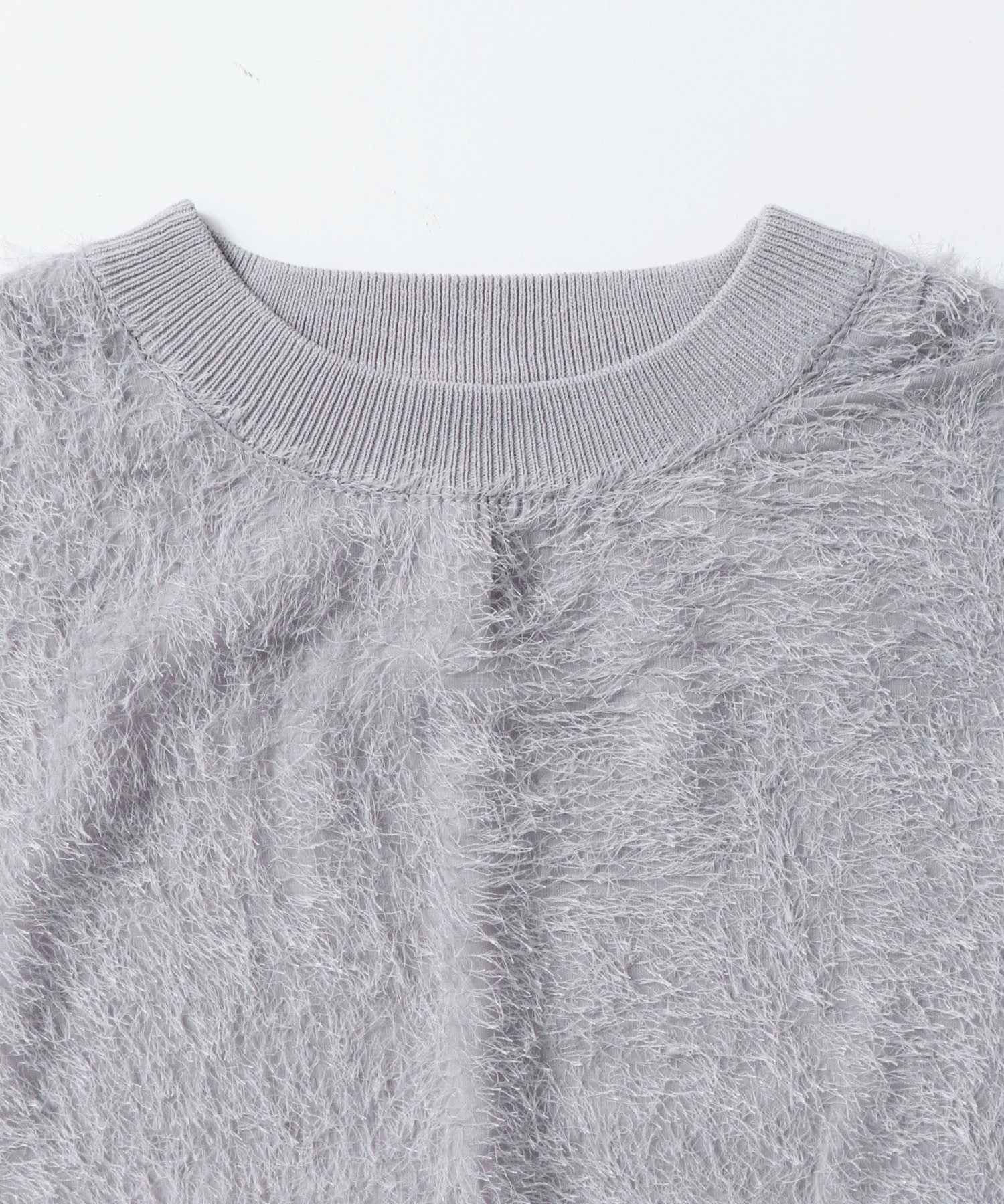 シアージャガード ハーフスリーブニット