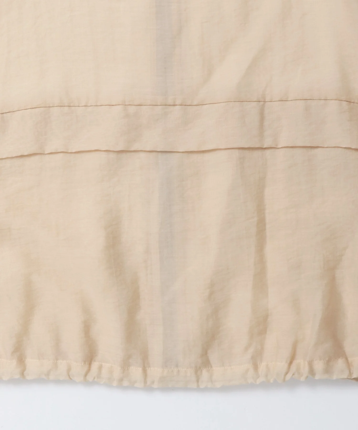 セルロース ナイロンシアー Wジップブルゾン