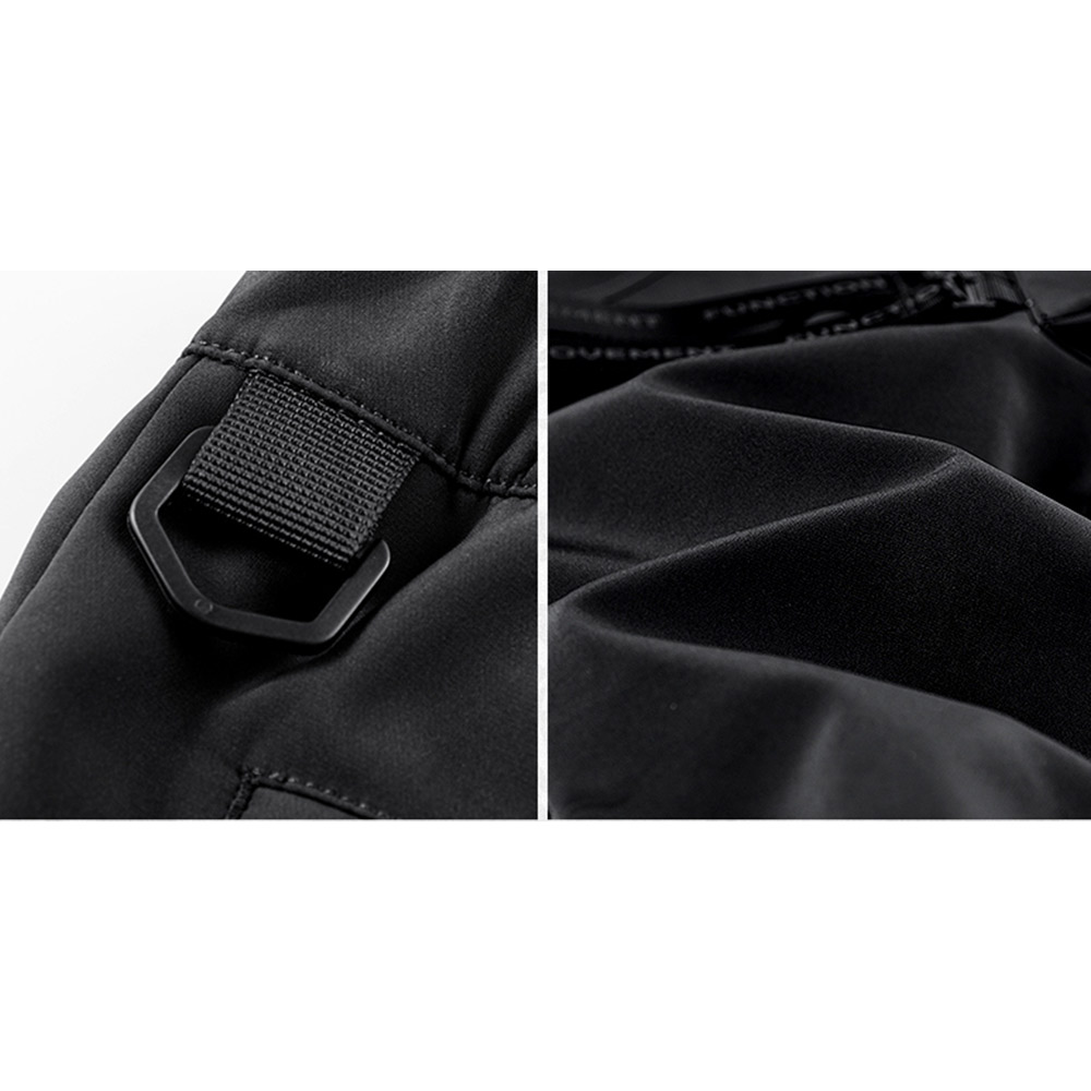 裏起毛　機能性　裾絞りカーゴパンツ/サイクルパンツ