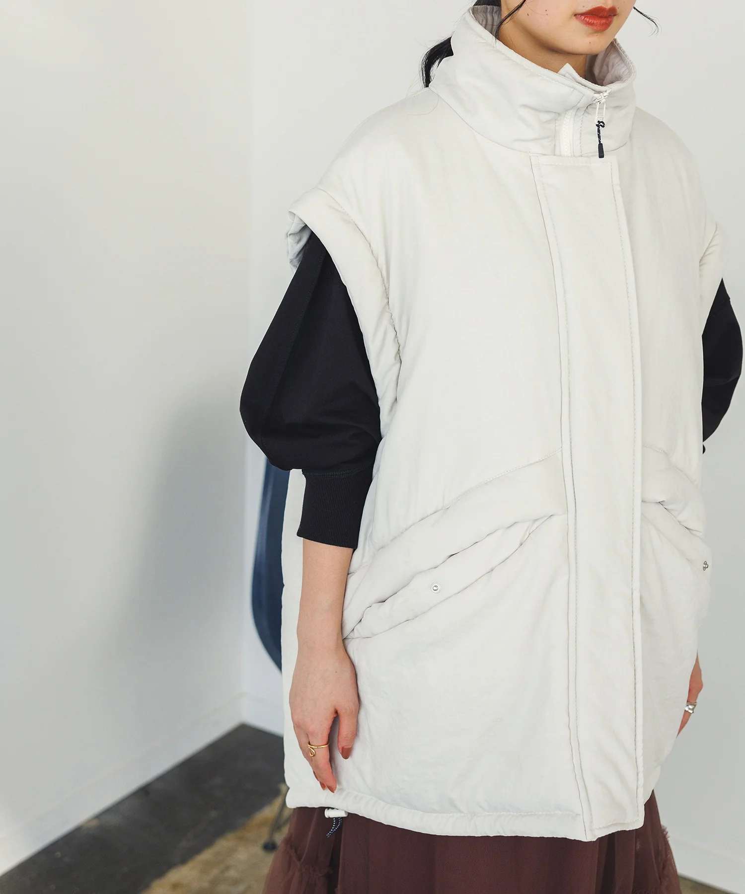 袖取り外しモッズコート