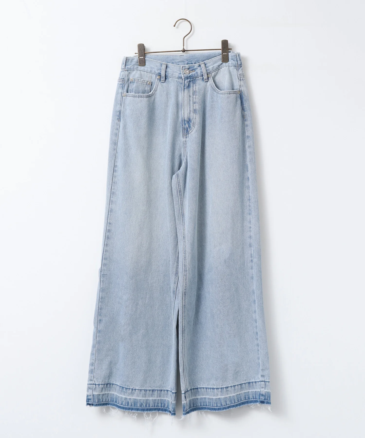 オーバーダイ デニムバギーパンツ