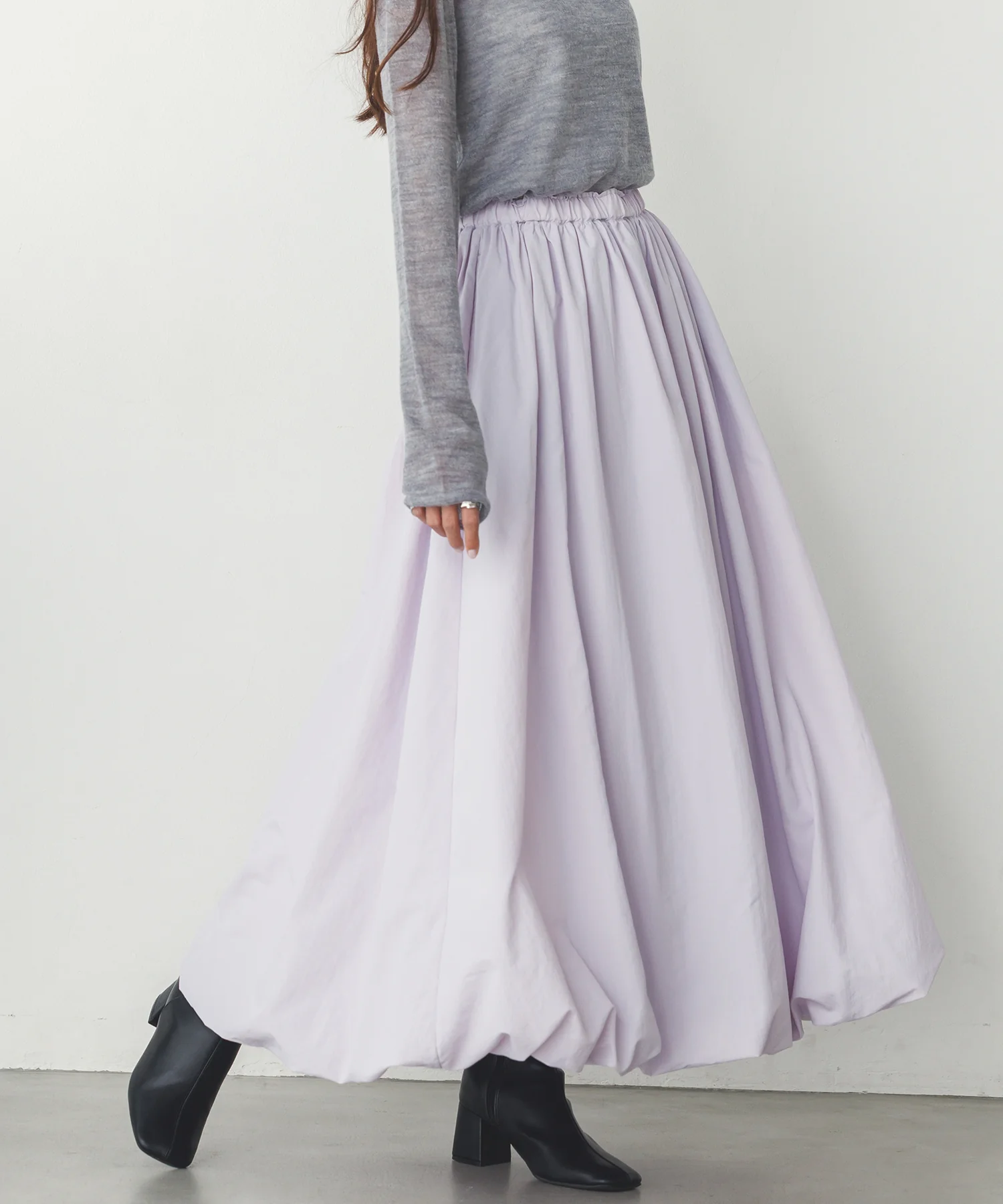 ナイロン バルーンスカート