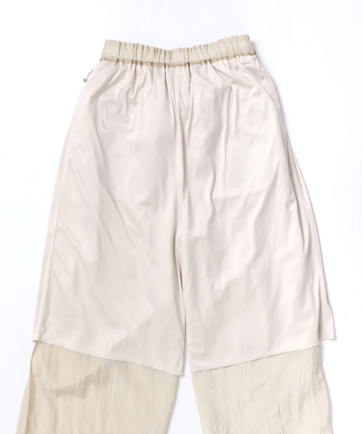 ワッシャー加工 ワイドストレートパンツ