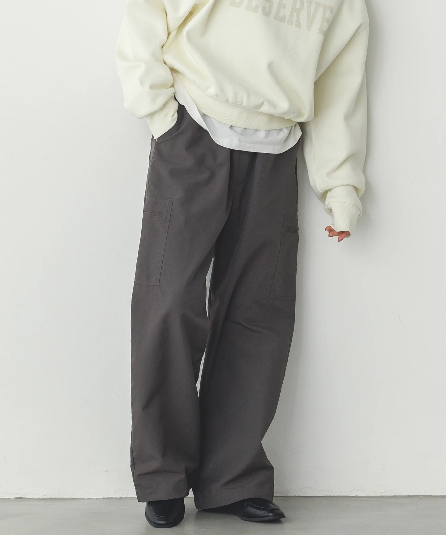 ナイロン カーゴパンツ