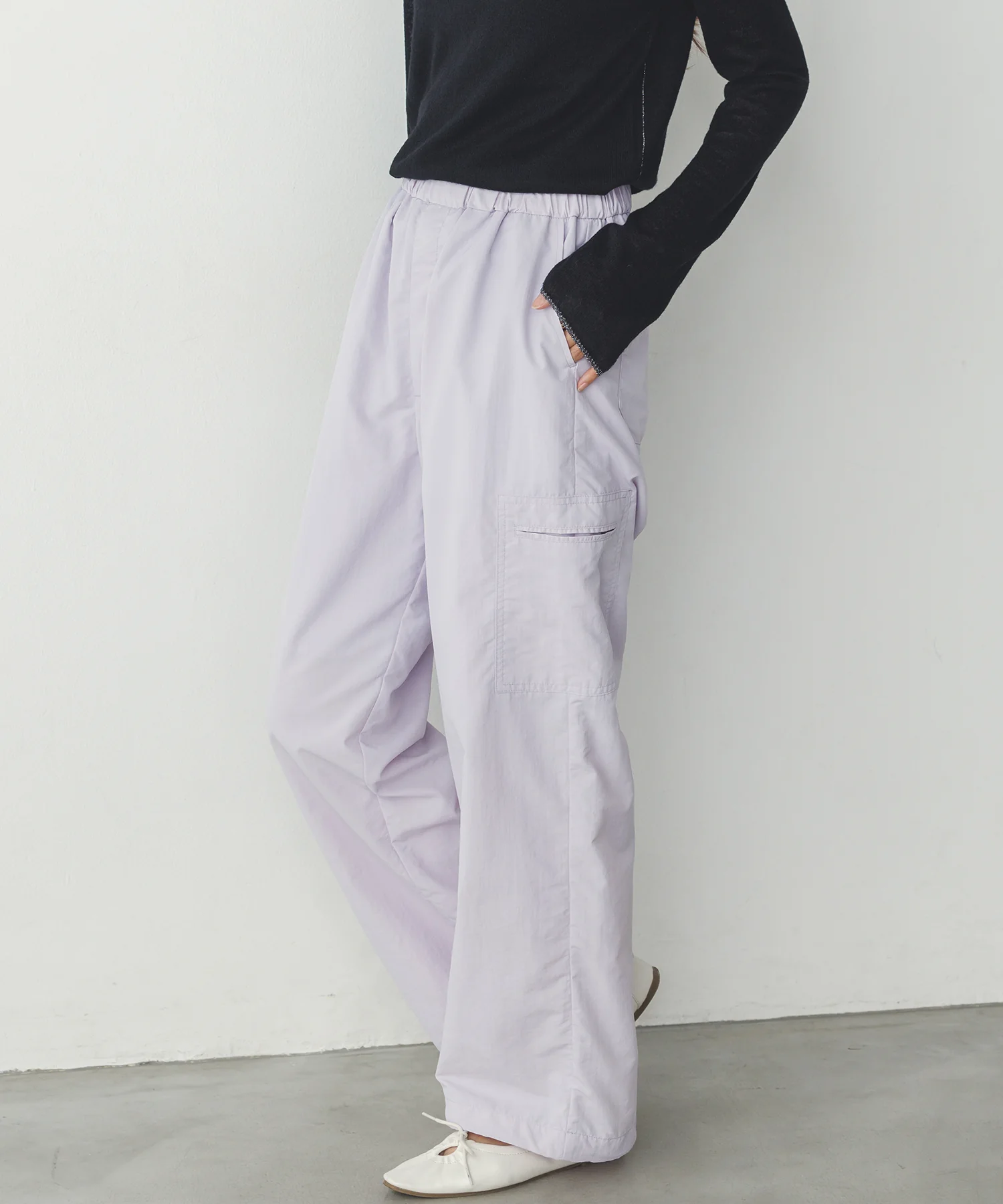 ナイロン カーゴパンツ