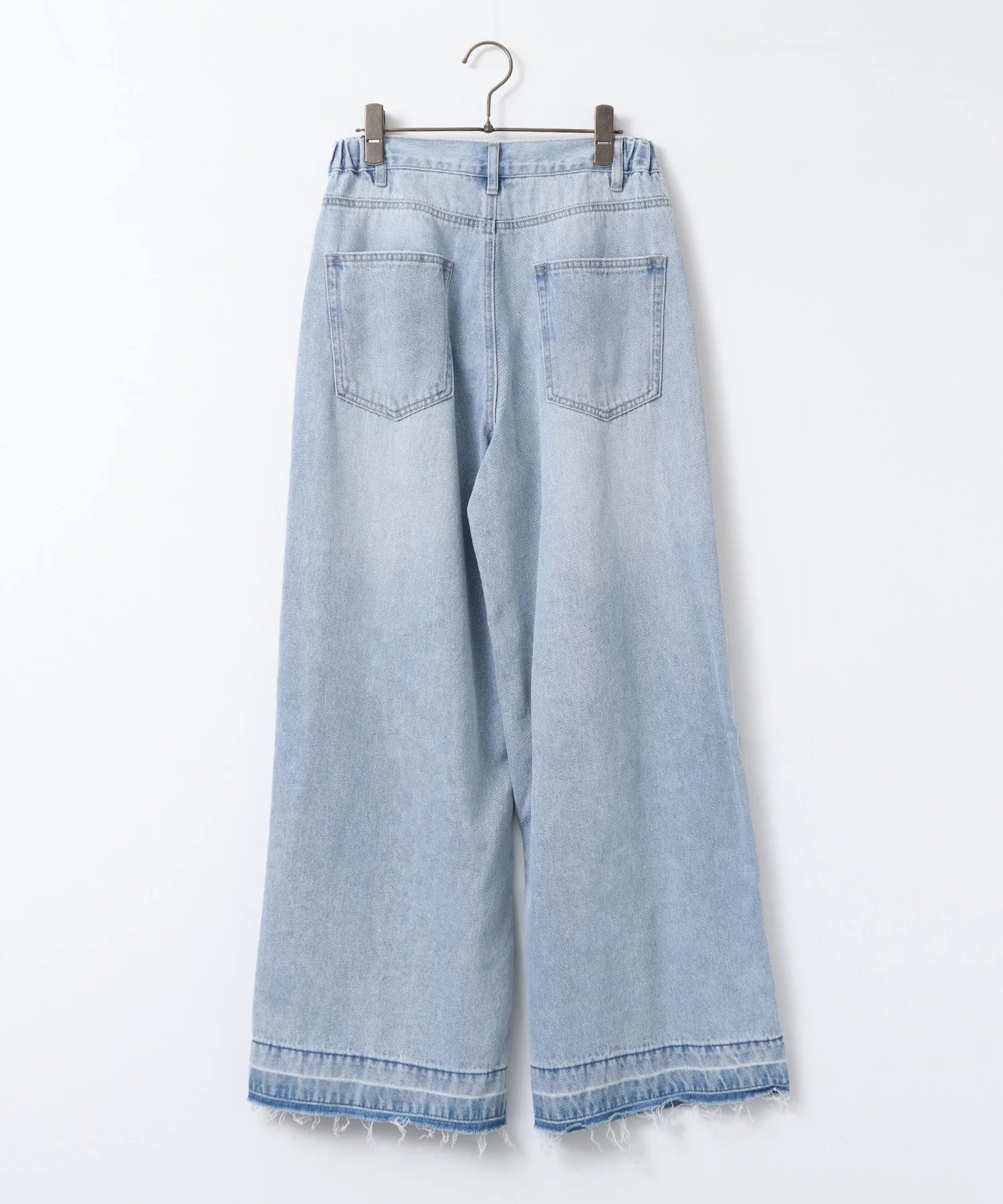 オーバーダイ デニムバギーパンツ