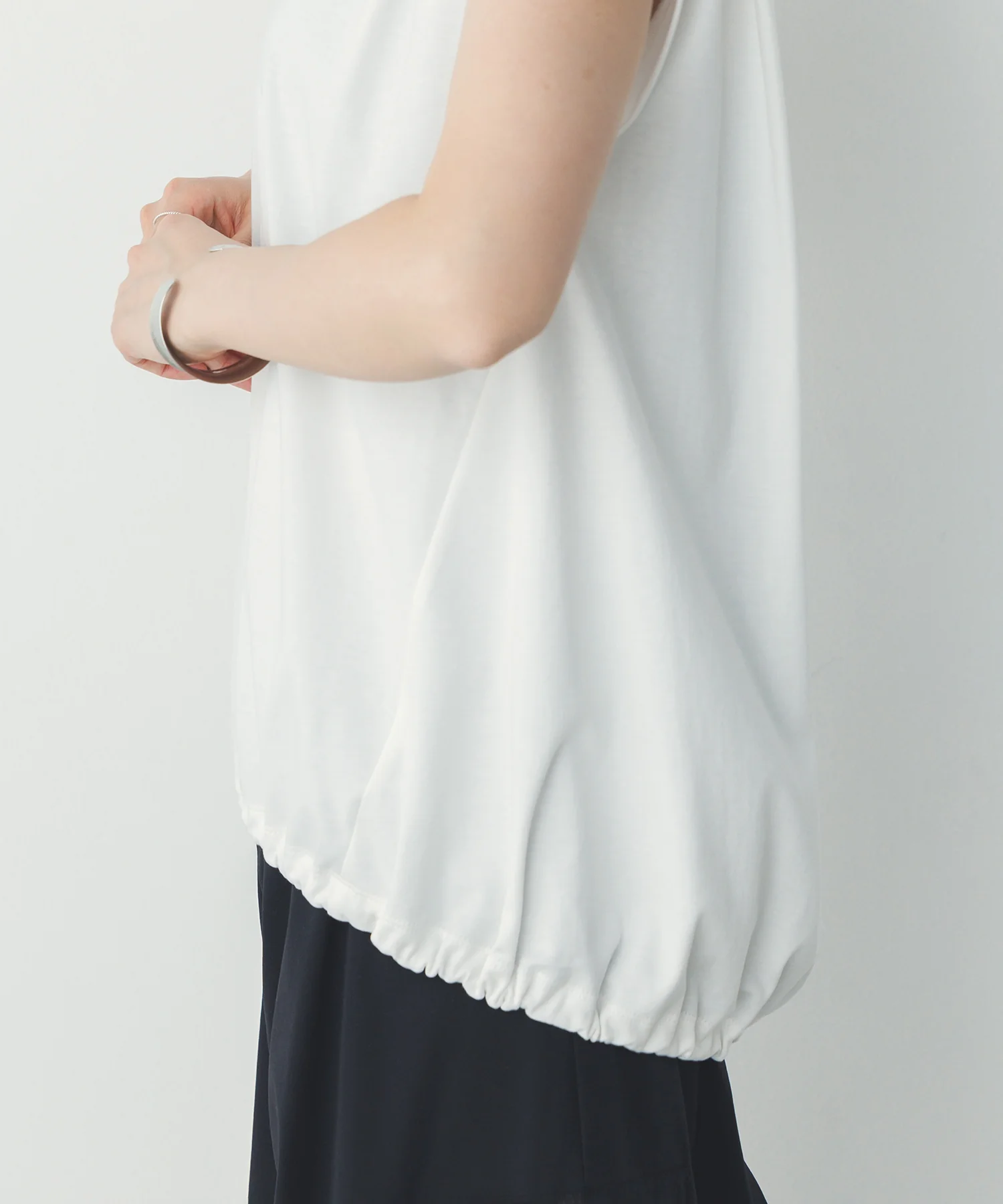 裾バルーン フレンチTシャツ