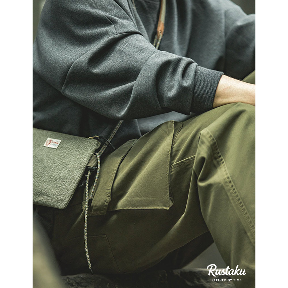 イギリス海軍ワークパンツ　チノ生地