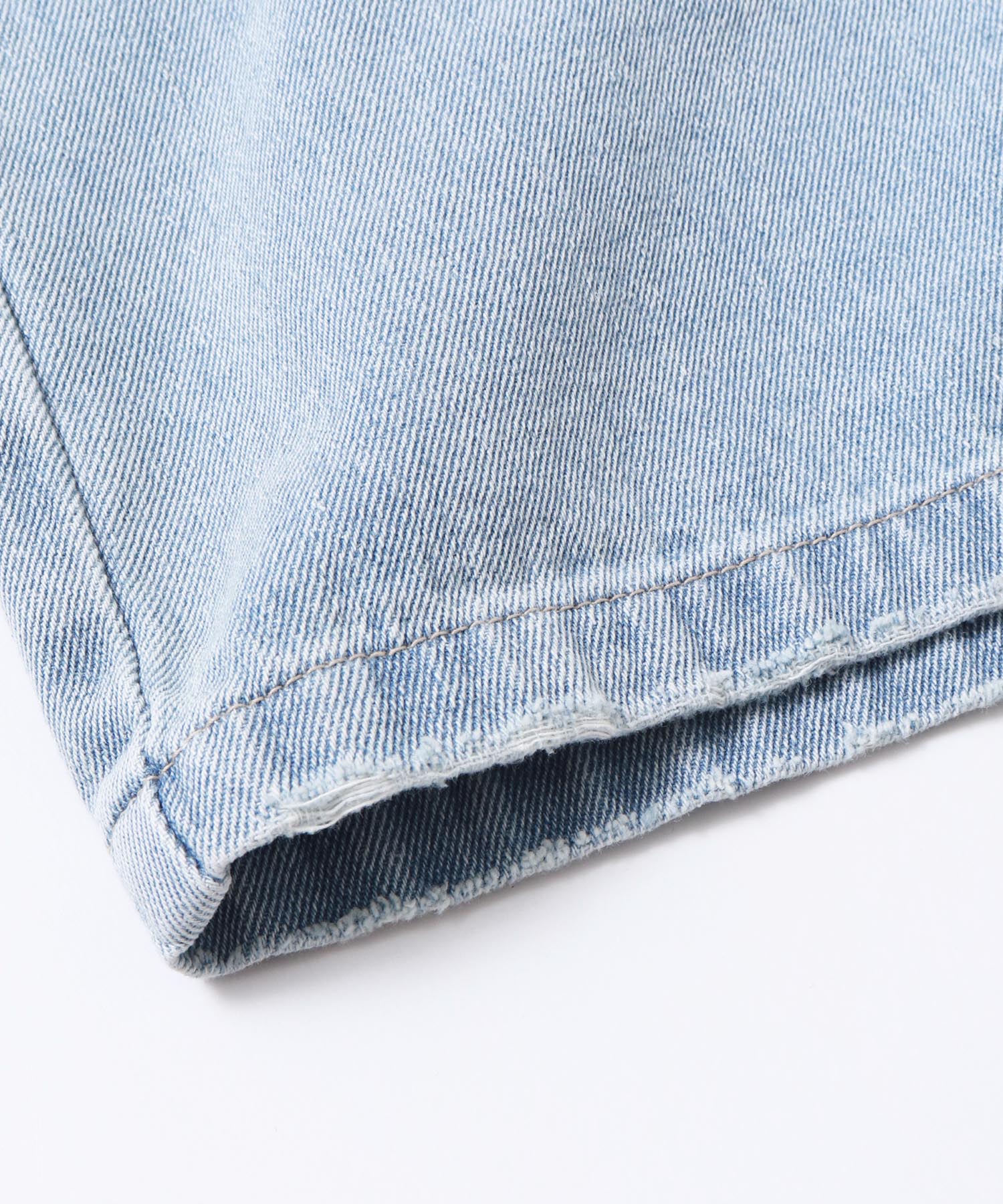 デニム/ツイル バギーパンツ