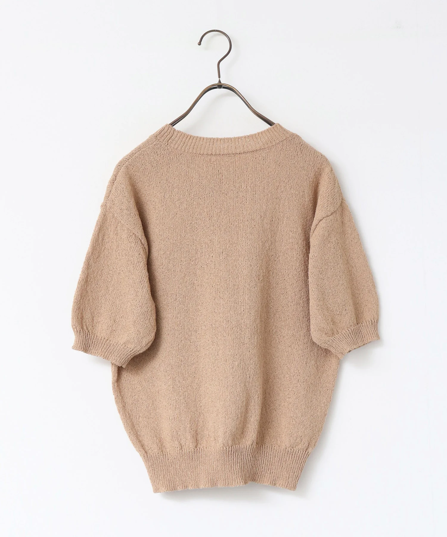 【別注】ハーフスリーブ サマーニット