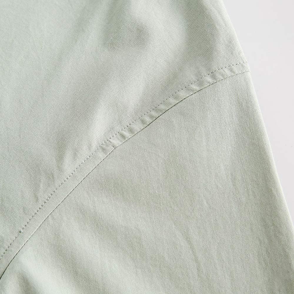 コットンオープンカラーシャツ　3色展開