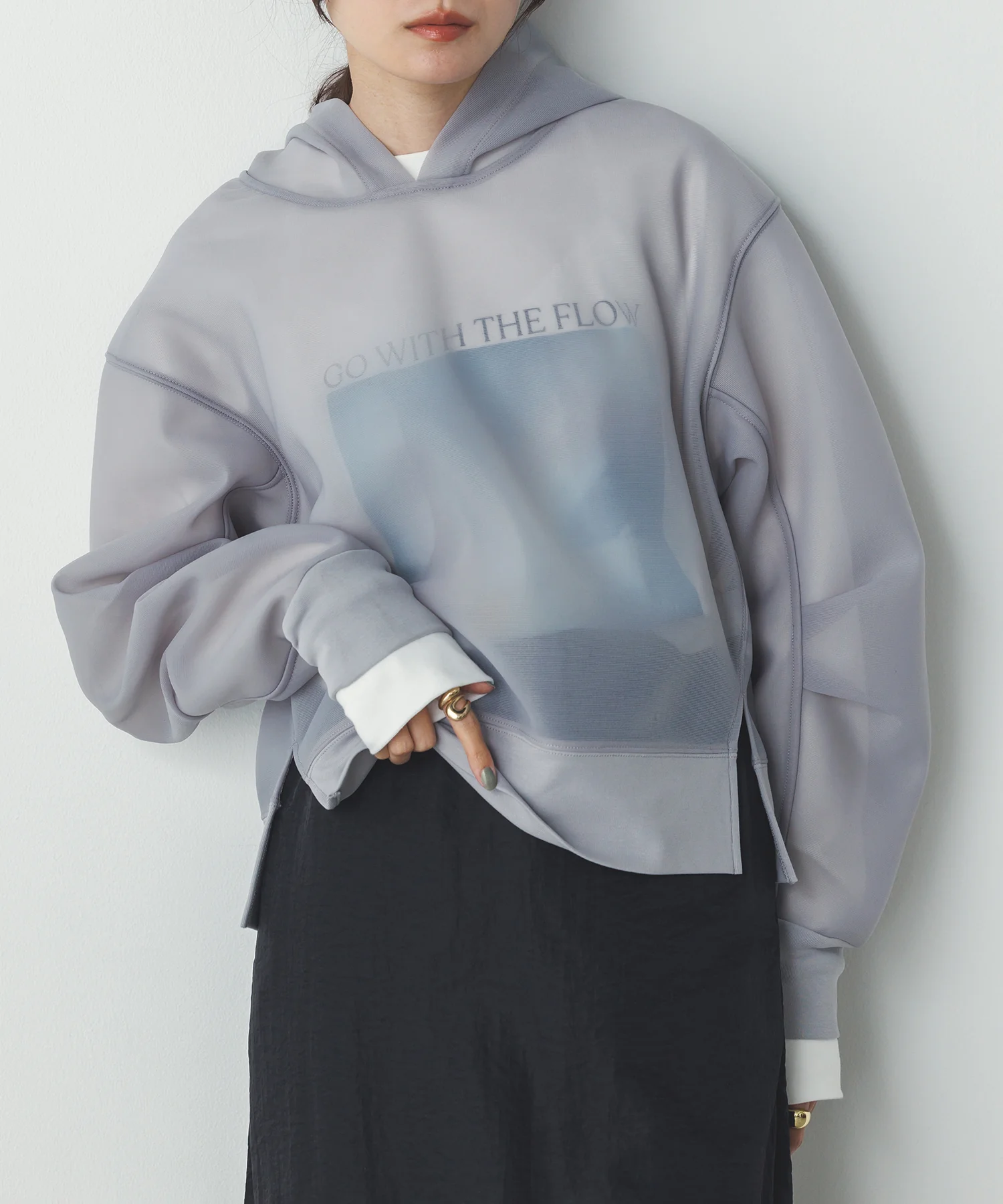 シアーダンボール パーカー