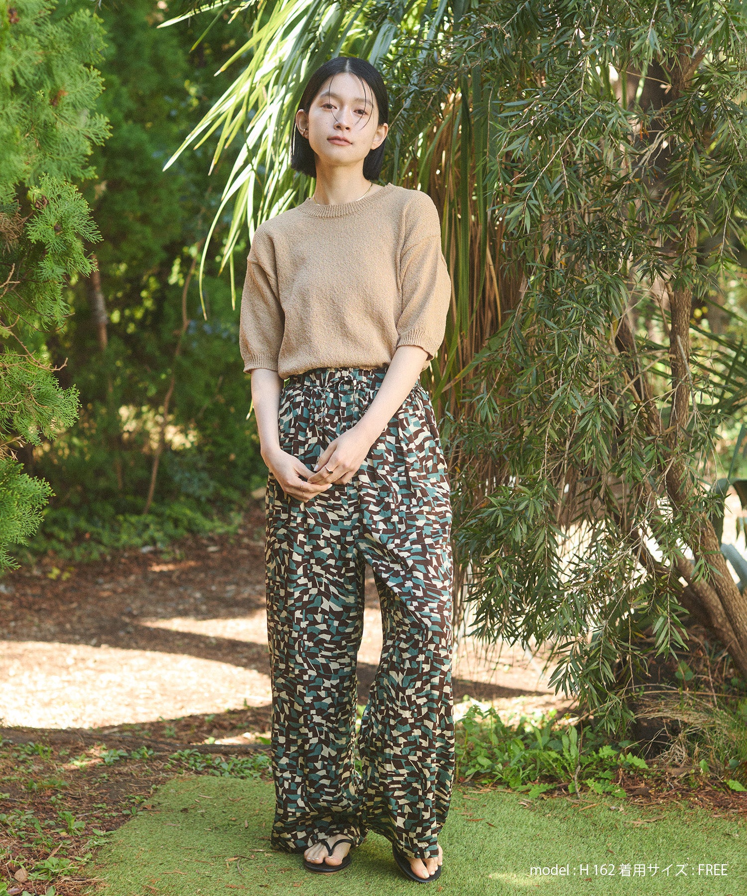 【別注】ハーフスリーブ サマーニット