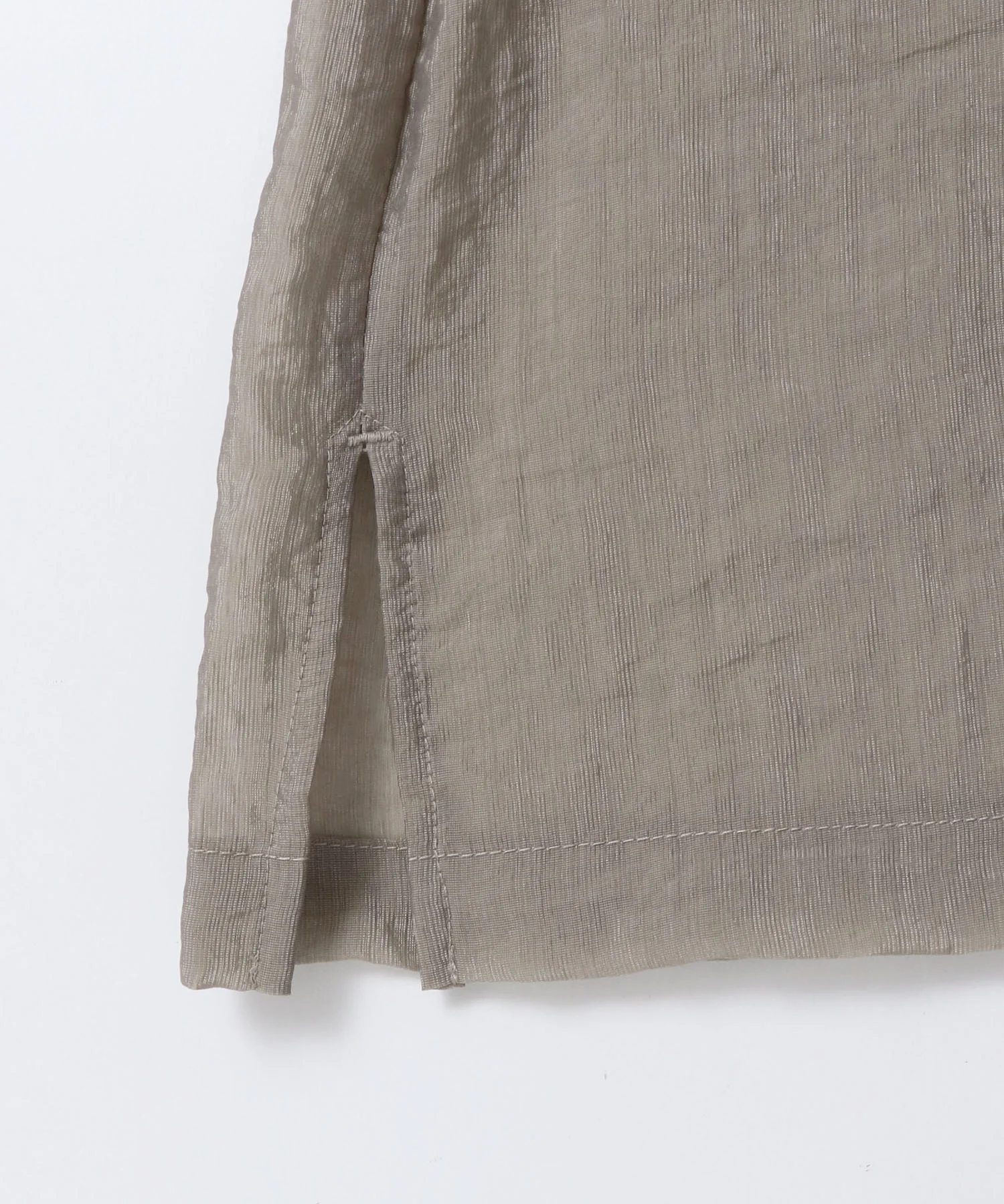 半袖 ツヤシアーシャツ