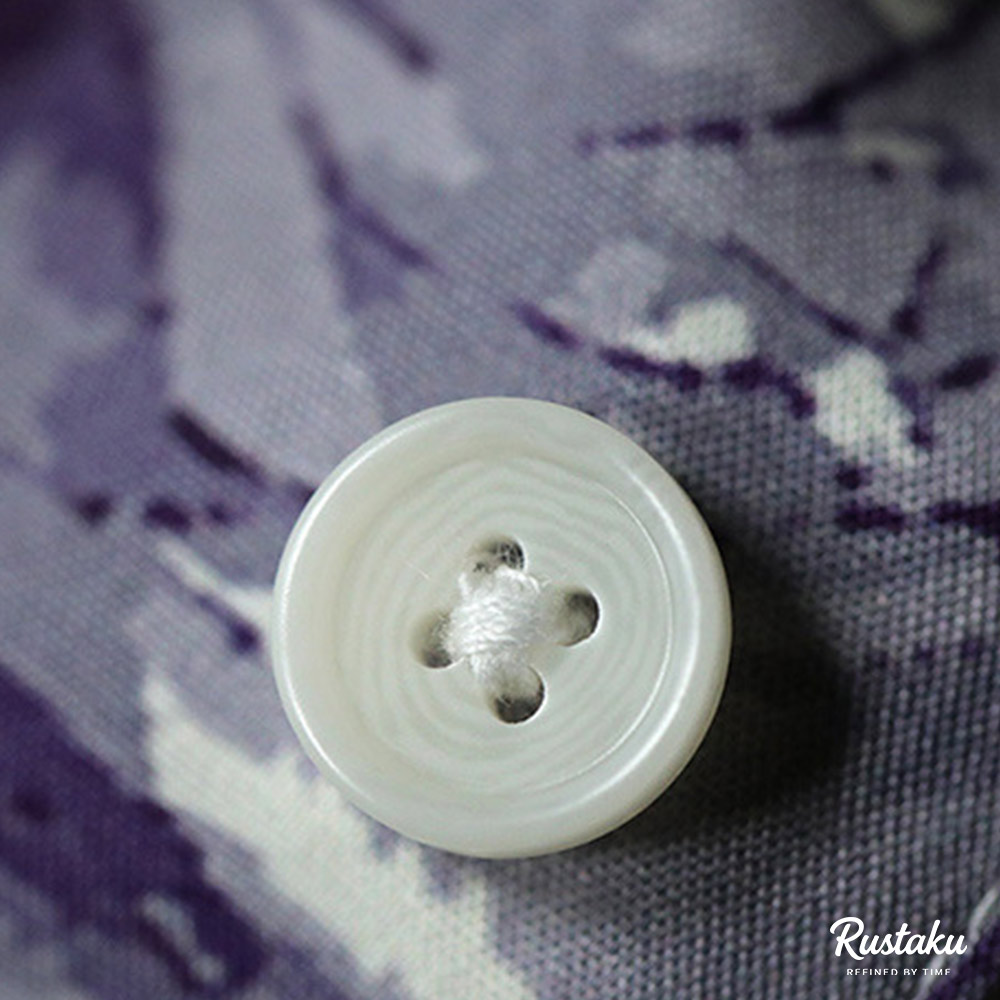 冷感リヨセル　サソリとバラの総柄アロハシャツ