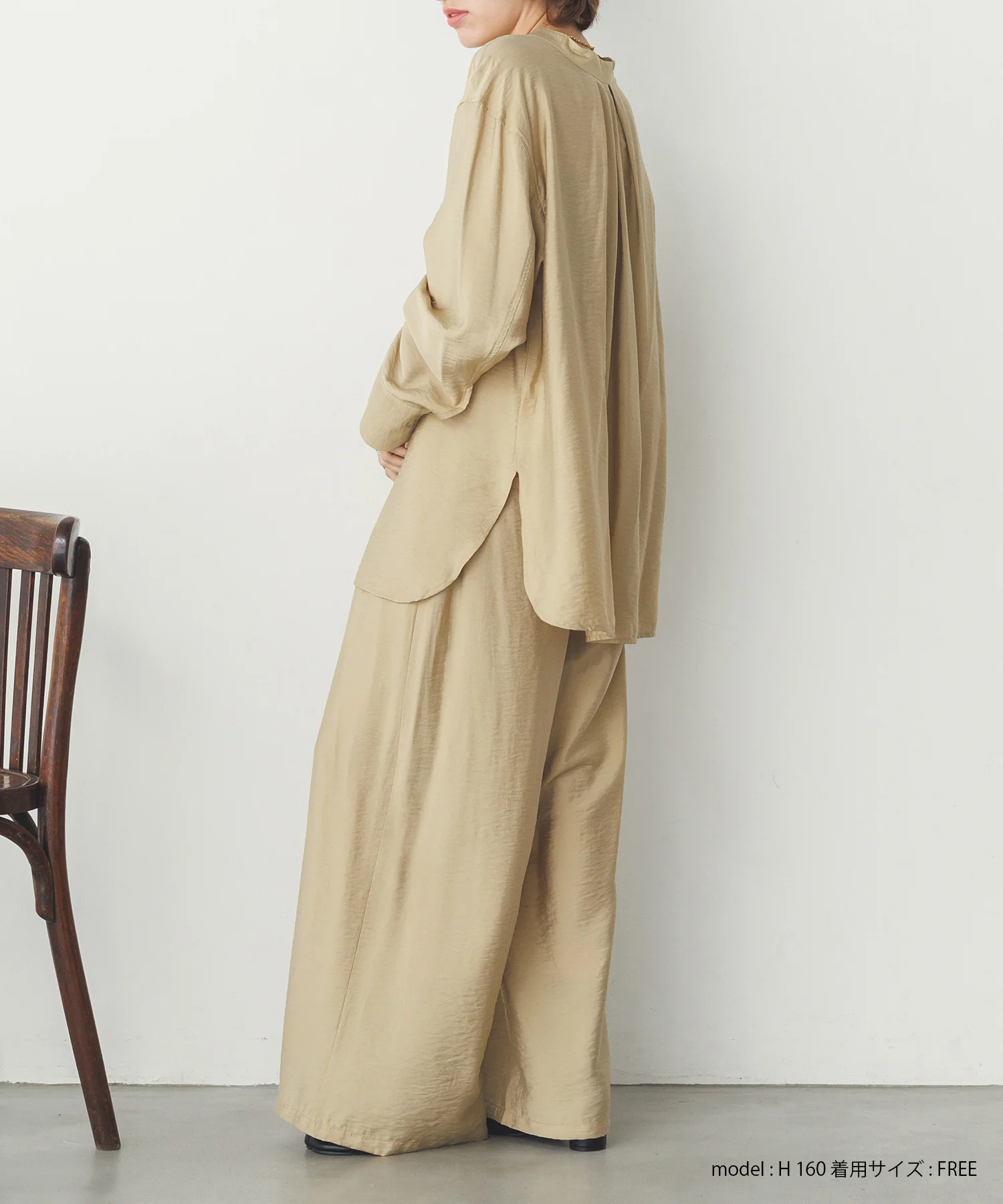 ヴィンテージクロス ワイドパンツ