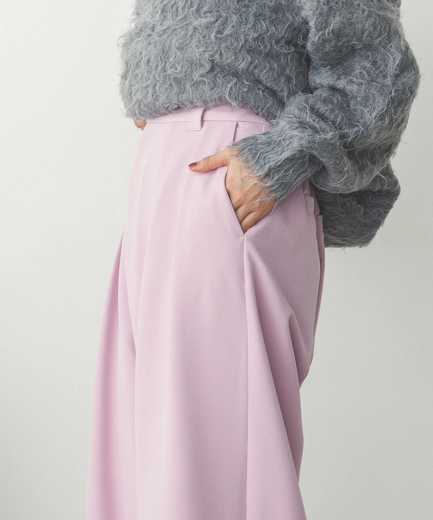 ストレッチワイドパンツ