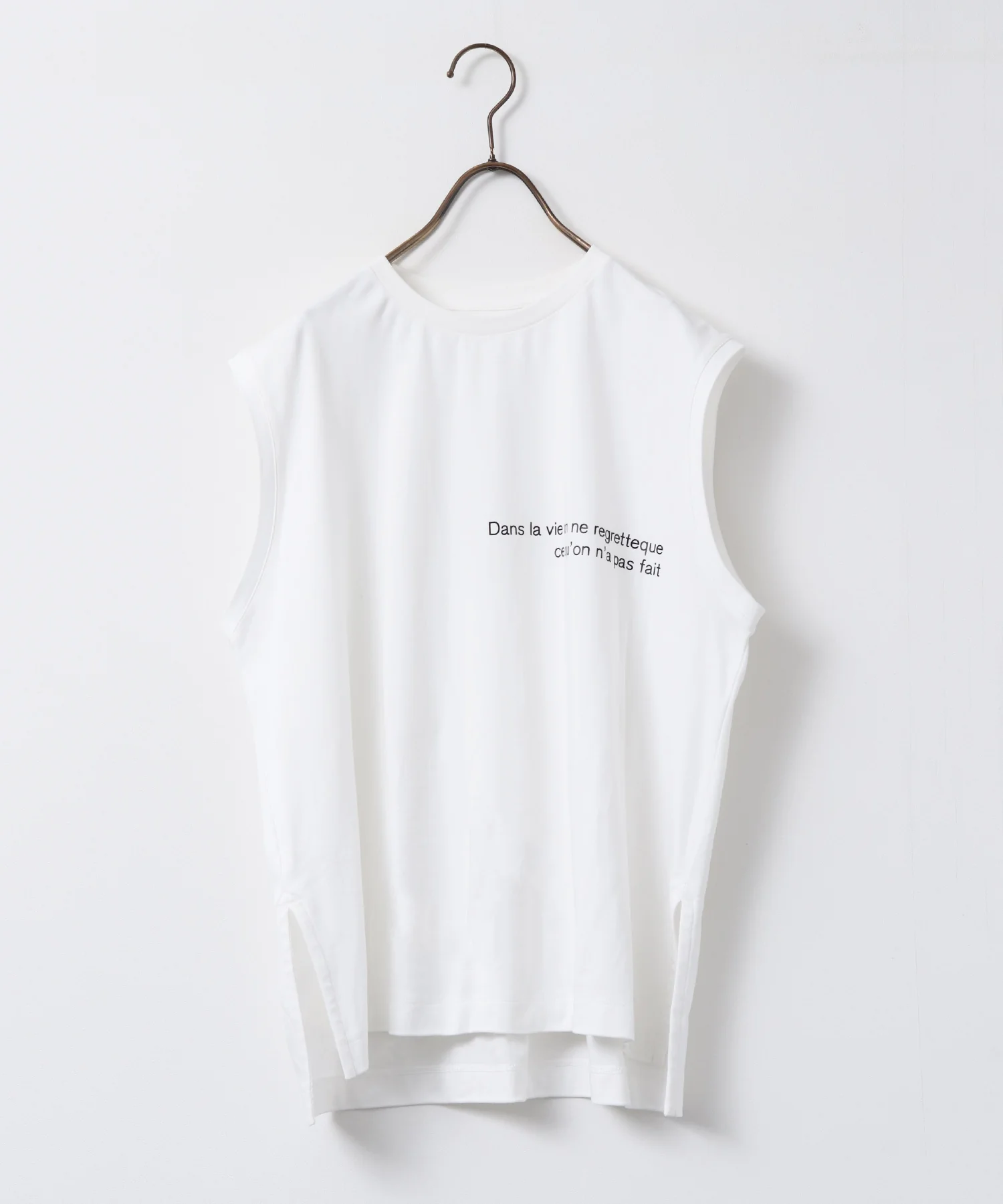 ミニロゴプリント フレンチトップス