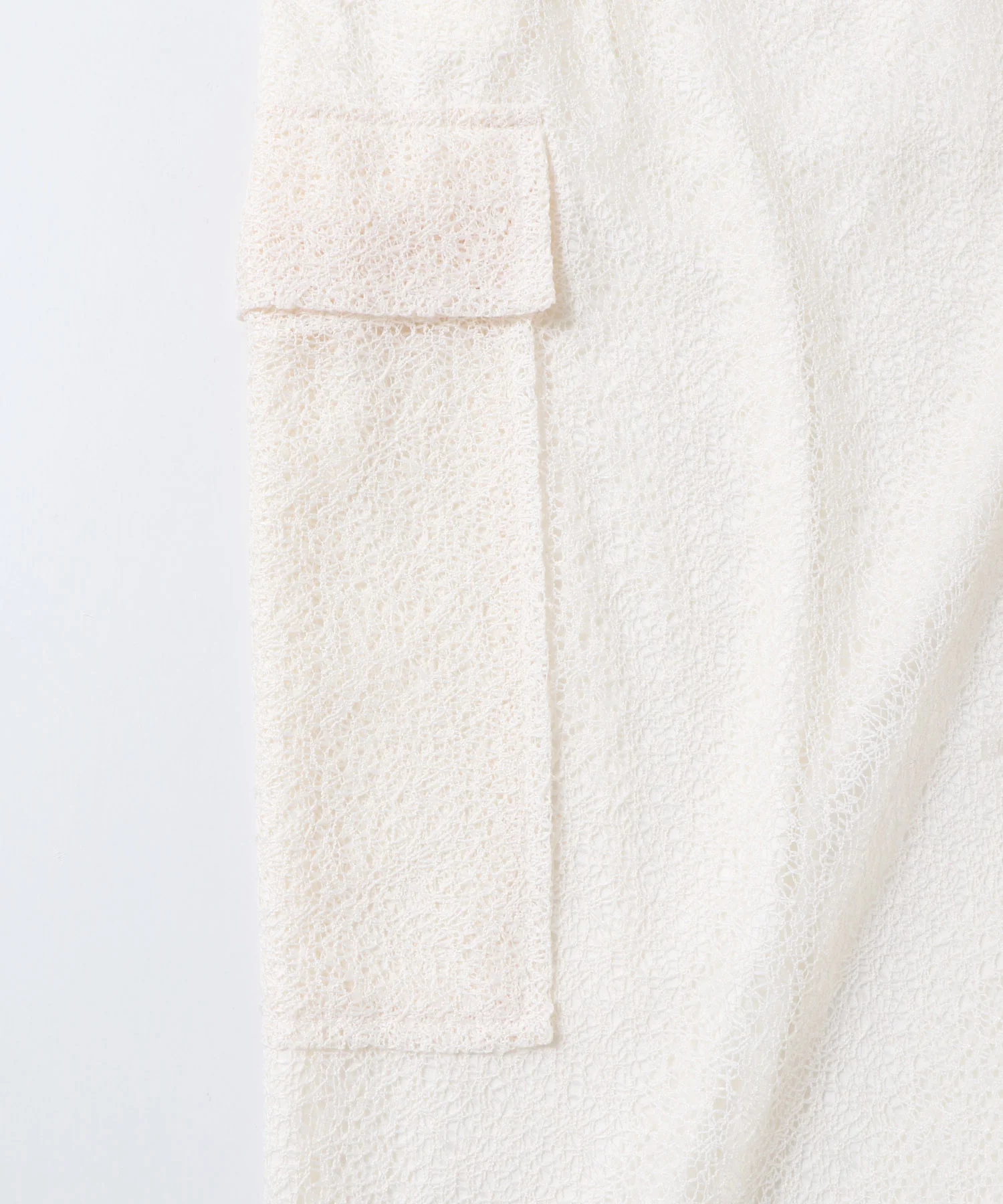 メッシュレース カーゴパンツ